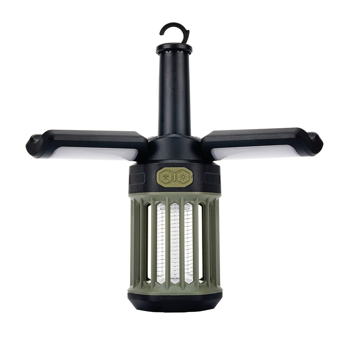 Foldable 3-Arm Camping Lantern & Bug Zapper