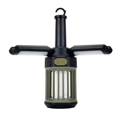 Foldable 3-Arm Camping Lantern & Bug Zapper